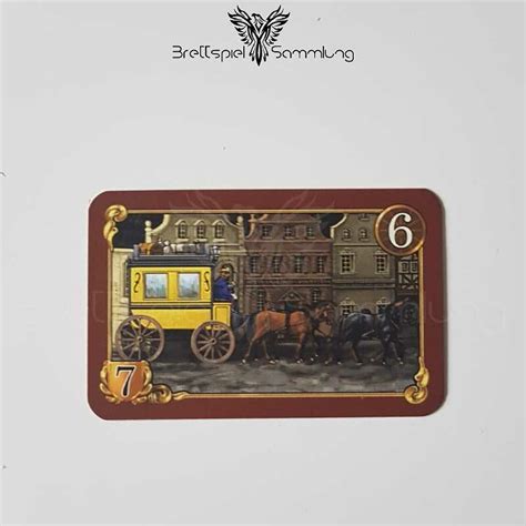 Thurn Und Taxis Kutschenkarte Er Brettspiel Ersatzteile Shop