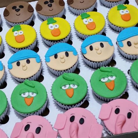 Carol Vitali On Instagram Pocoyo Cupcakes Cupcakes Pocoyo