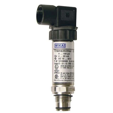 Wika Is Intrinsically Safe Pressure Transmitter To Psig From