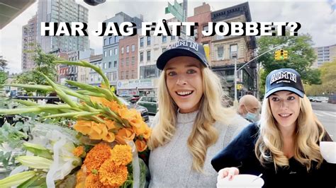 NEW YORK VLOGG Hösten är här Har jag fått jobb i NYC YouTube