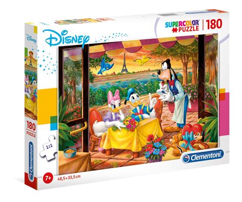 Disney Classic 180 Pcs Supercolor Puzzle Clementoni