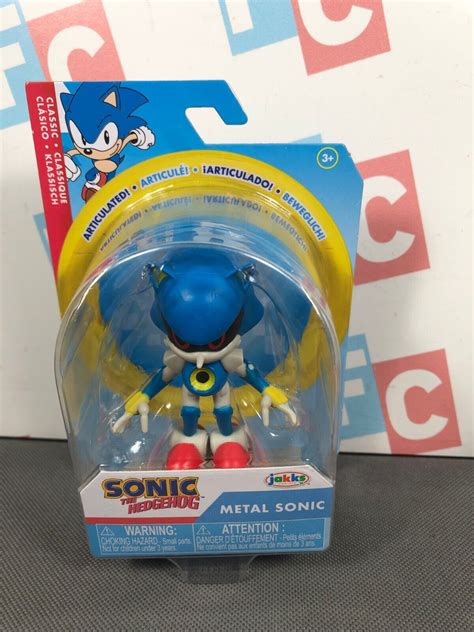 Mavin Jakks Pacific Sonic The Hedgehog Series Wave Metal Sonic