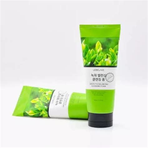 Jabon Espuma Té Verde Limpieza Facial Anti imperfeccion 5pz Meses