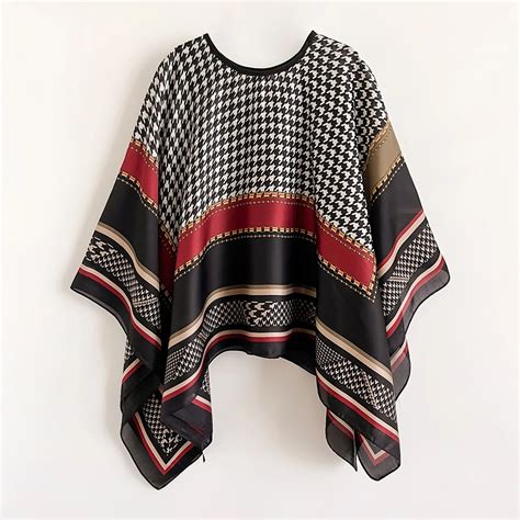 Poncho De Protecci N Solar Para Mujer Chal Bufanda Vers Til Emparejada