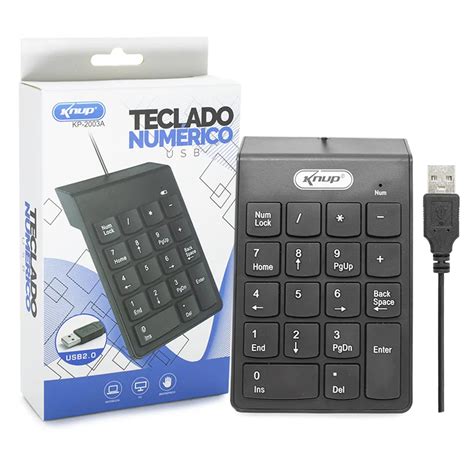 Teclado USB Numerico Knup Kp 2003a