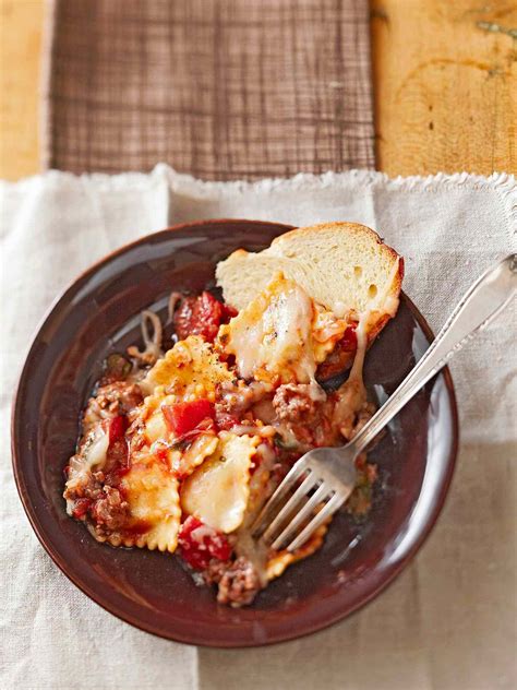 Baked Beef Ravioli Better Homes And Gardens