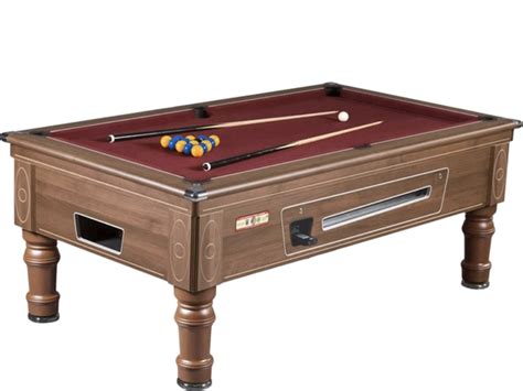 Billard Anglais à monnayeur Supreme Prince Châtaignier 7FT Mon