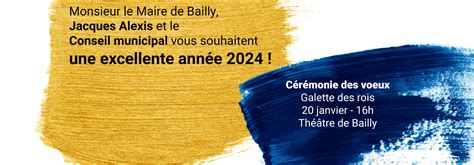 Meilleurs Voeux 2024 Bailly