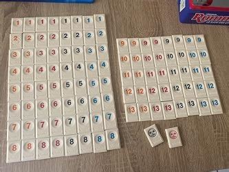 Rummikub Jeu De Societe De R Flexion Jeu De Voyage Boite M Tal