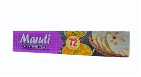 Silver Plain Maruti Aluminium Foil 72 Meters At Rs 148 Box In