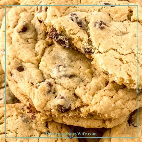 Copycat Crumbl Chocolate Chip Cookies Recipe The Frugal Navy Wife