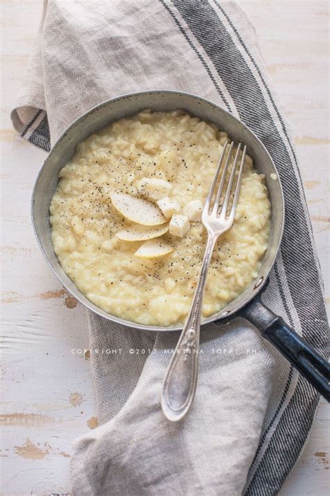 Risotto Pere E Formaggio Ricetta Facile Trattoria Da Martina