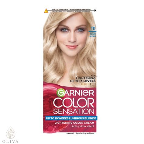 Garnier Color Sensation Boja Za Kosu Silver Ultra Blond Oliva