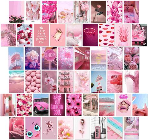 Buy Onewus Pink Wall Collage Kit Picture Wall Collage Kit