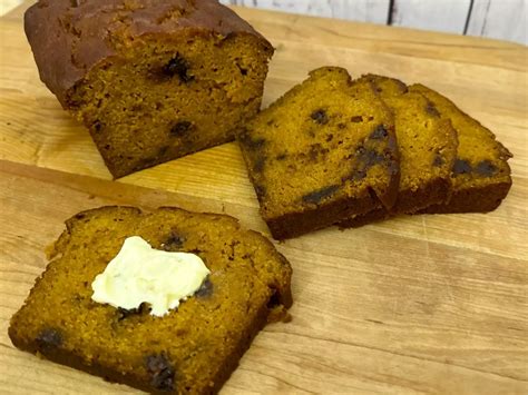 Chocolate Chip Pumpkin Bread Recipe DebbieNet