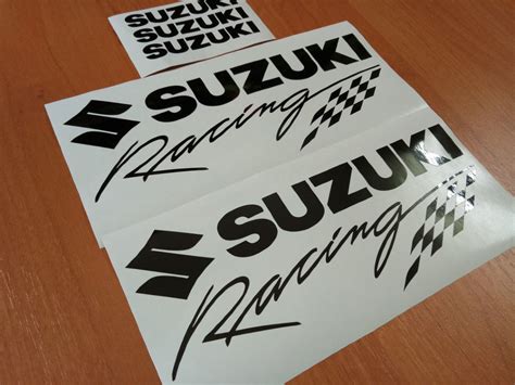 Suzuki Racing Premium Motorbike Vinyl Stickers Decals Graphics Gsxr