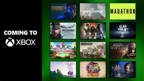 All The Playstation Showcase Games Coming To Xbox Via Xbox On Twitter Rxboxseriesx