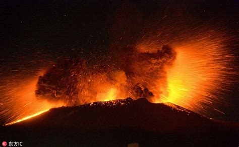 In Video Explosive Eruption At Shinmoedake Volcano In Japan Strange