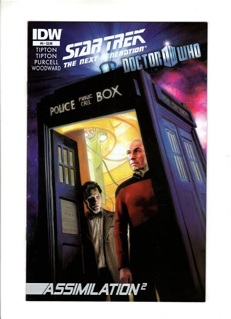 Star Trek The Next Generation Doctor Who Assimilation Cvr A