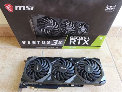 Nvidia RTX 3070 MSI Ventus 3X OC 8GB GDDR6 | Aukro