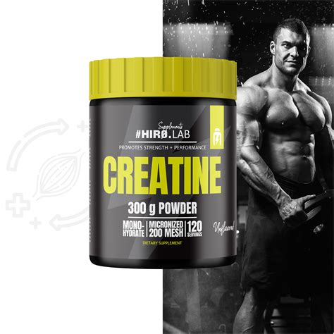 Creatine 300g Kreatyny Odżywki i suplementy HIRO LAB