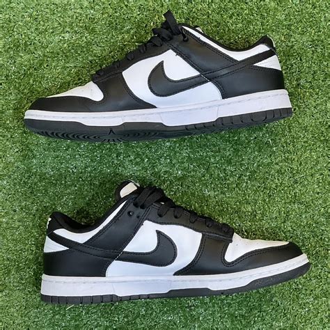 Nike Dunk Low Retro Panda” Mens 85 Og Box Worn Depop