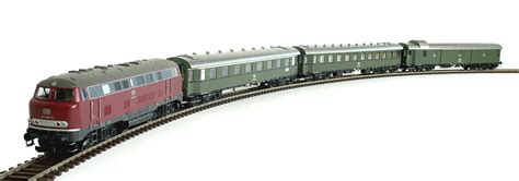 MEG Modellbahn Zug Set BR216 Lollo Mit 3 Personenwagen