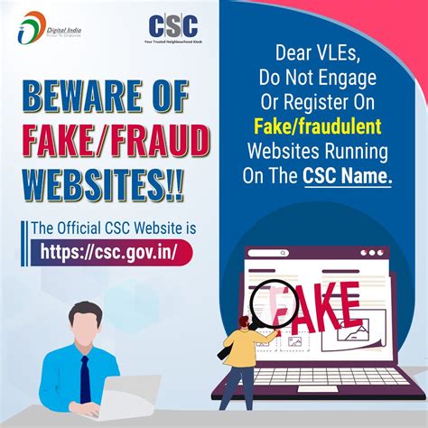 Csc Academy On Twitter Beware Of Fake Fraud Websites Running In Csc