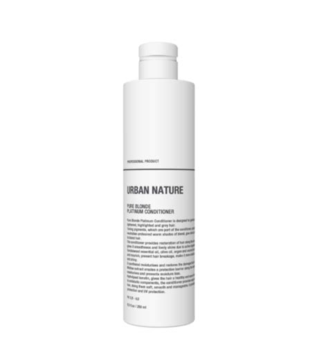 Оттеночный кондиционер Urban Nature для светлых волос Pure Blonde