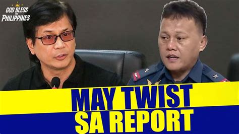 May Twist Sa Report Ni Dilg Abalos Pdeg Chief Domingo Youtube