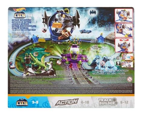 Dc Pista Baticueva De Batman Hot Wheels Inmediato Env O Gratis