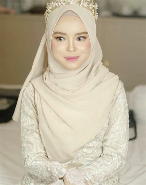 √ 31 Model Hijab Pengantin Syari Yang Modern Masa Kini Paling Cantik