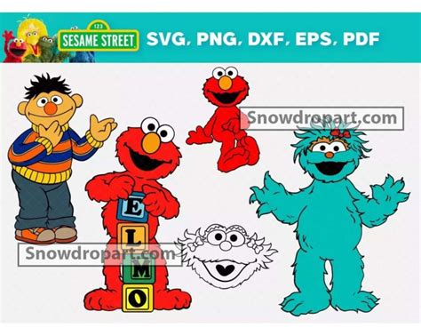 Sesame Street Svg Images At Tanamelieblog Blog