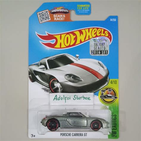 Hotwheels Hot Wheels Porsche Carrera Gt Carera Gt Factory Sealed Hw Exotics Porsche Series
