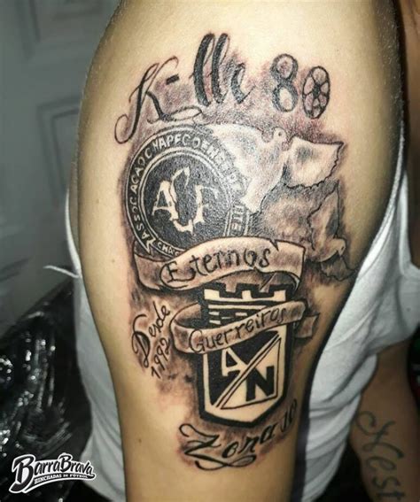 Tattoos Tatuajes Los Del Sur Atlético Nacional