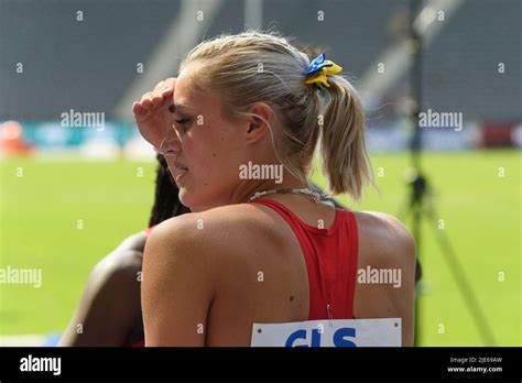 Franziska Schuster Tsv Bayer Leverkusen With Ukrainian Colored