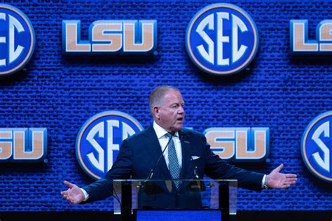 Lsu Tigers Hc Brian Kelly Asked About Use Of Ai In Cfb Athlonsports