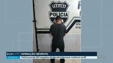 Assistir Boa Noite Paraná Maringá Polícia prende 282 suspeitos de