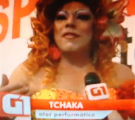 Rede Globo Entrevista Drag Queen Tchaka No Site G Ego Cel Flickr