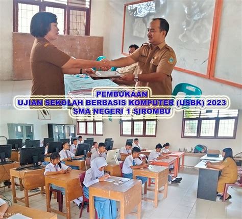 PEMBUKAAN PELAKSANAAN UJIAN SEKOLAH BERBASIS KOMPUTER USBK 2023