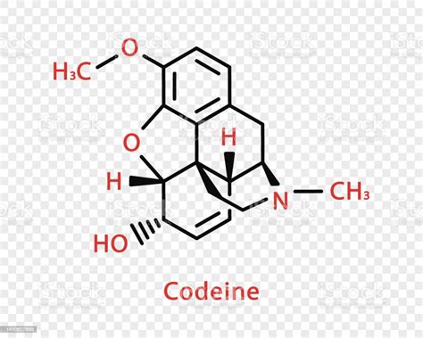 Formule Chimique De La Codéine Formule Chimique Structurelle De Codéine