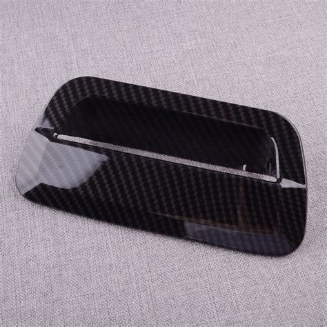 Carbon Fiber Rear Trunk Tailgate Handle Cover Trim Fit For Dodge