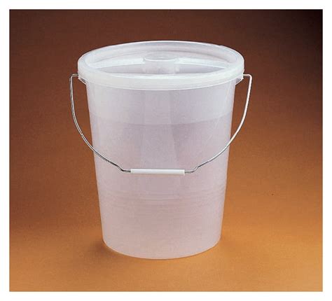 Bel Art SP Scienceware Large Pails 7 6L Polypropylene White With