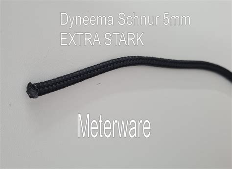 Dyneema Schnur Seil 5mm für Wintergarten Markisen Transportband