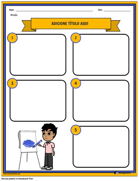 Planilhas de Sequenciamento de Histórias Para Alunos StoryboardThat