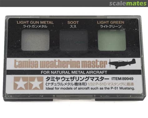 Tamiya Weathering Master Set For Natural Metal Aircraft 89949 89949