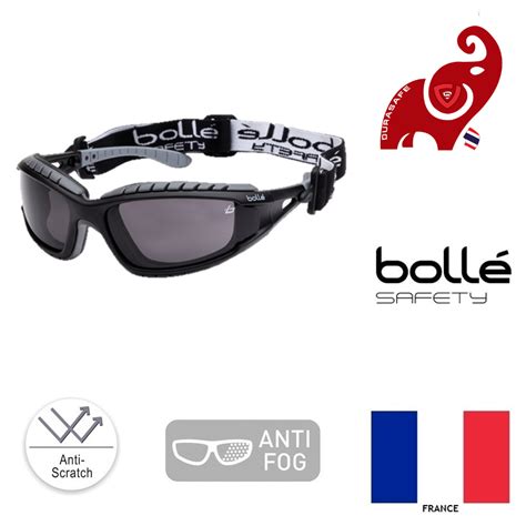 Bolle Tracker 2 Safety Glasses Anti Scratch Anti Fog Len Thailand Best Work Wear And Sports