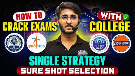 How To Crack Exams With College GATE ESE BARC PSU ISRO BARC