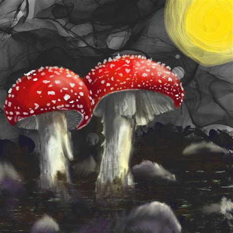 Magic Mushroom Art Print