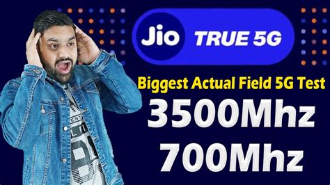 Jio True 5G Network Test on 3500Mhz Speed & 700Mhz Band Speed | Jio ...